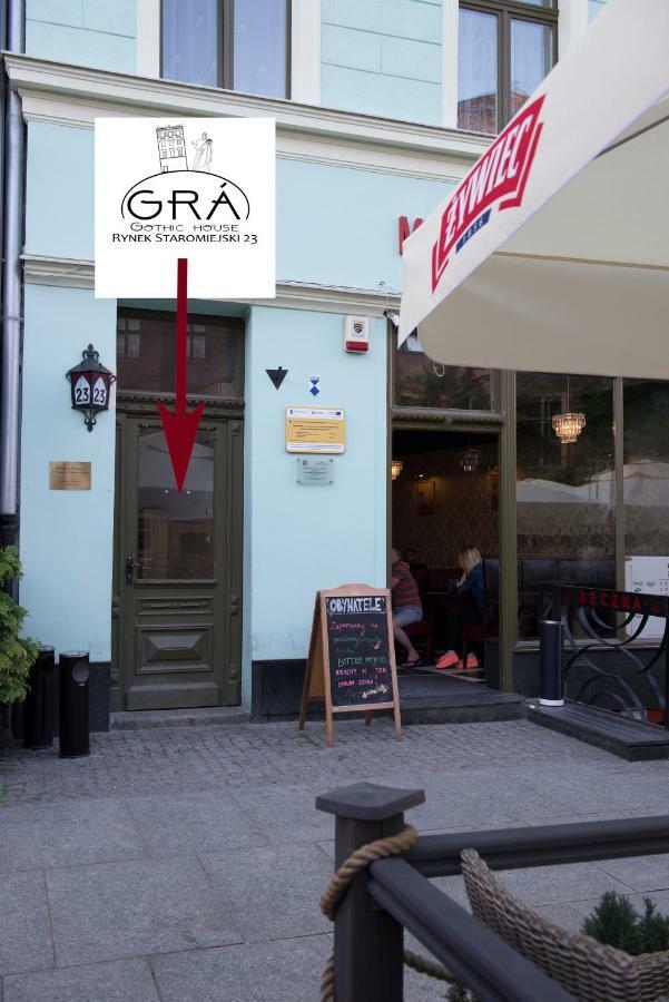 Apartament Gra - Gothic House Torun Exterior photo